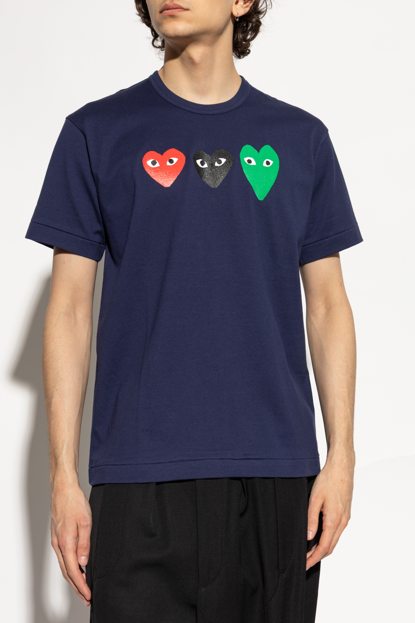 Comme des Garçons Play T-shirt with printed logo | Men's